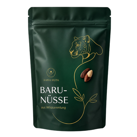 Baru-Nüsse aus Wildsammlung – Geröstet & Ungesalzen, Kama Muta (250 g)