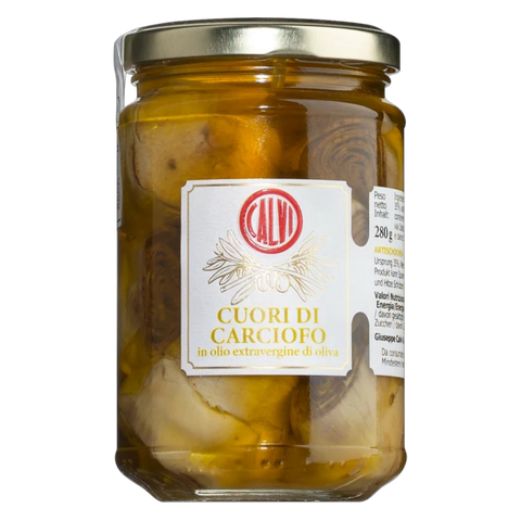 Artischockenherzen in nativem Olivenöl extra – Calvi (280 g)