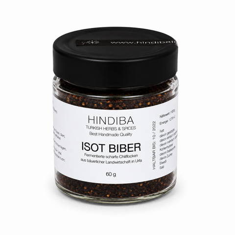 Isot Biber - Fermentierte Chilflocken aus Urfa, HINDIBA (60 g)
